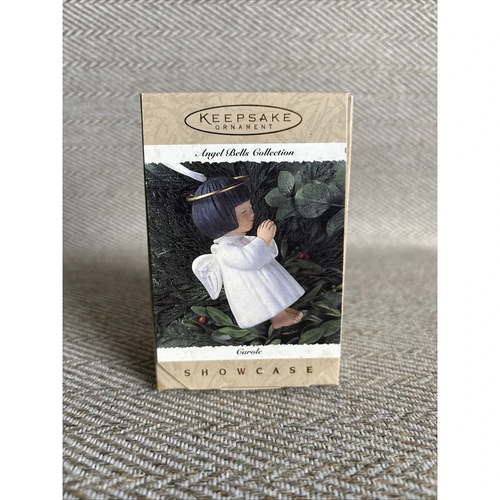 HALLMARK 1995 ANGEL BELLS CAROLE Christmas Ornament QK1147